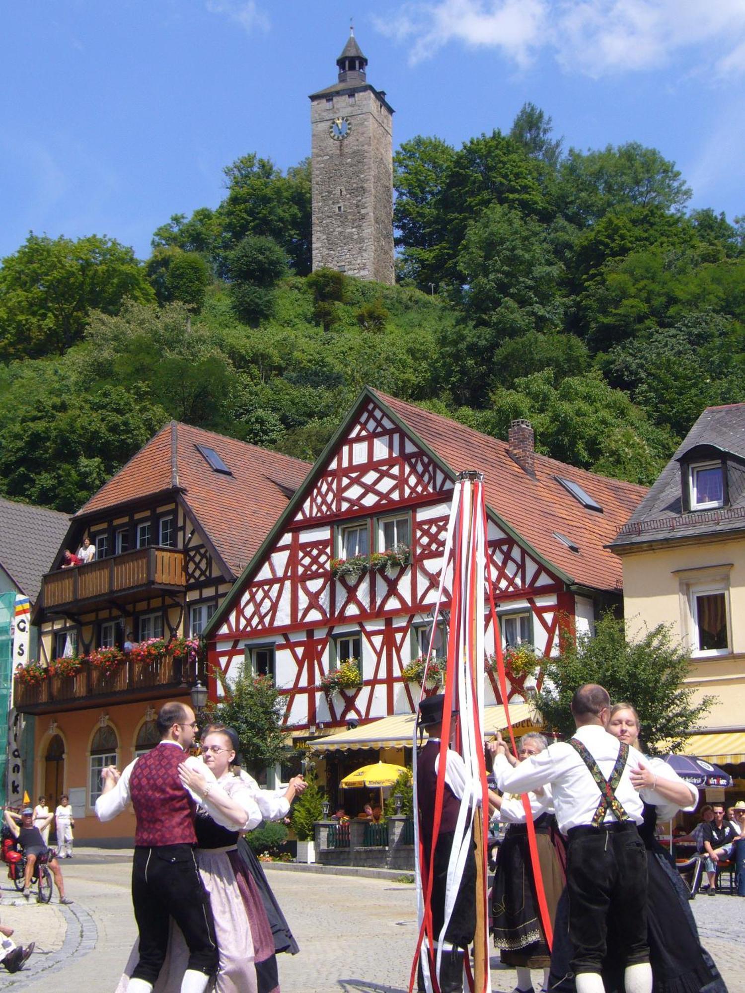 Hotel Heissinger Bad Berneck im Fichtelgebirge Esterno foto